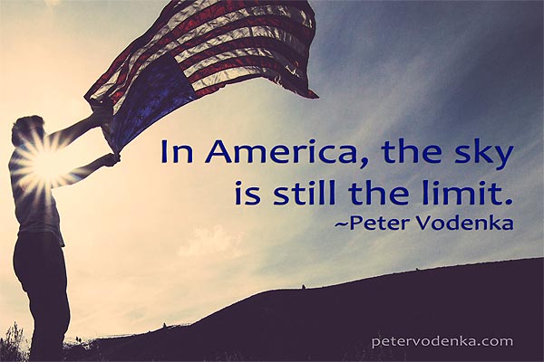 About Peter Vodenka - In America Quote